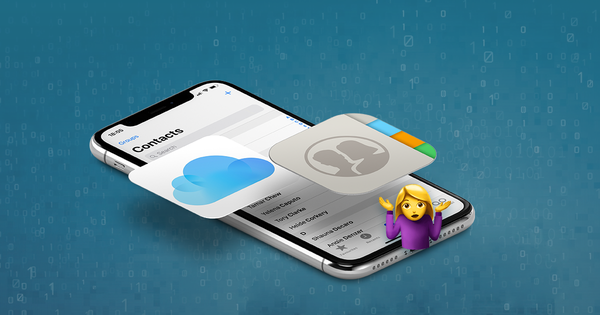 Abstract iCloud data access image