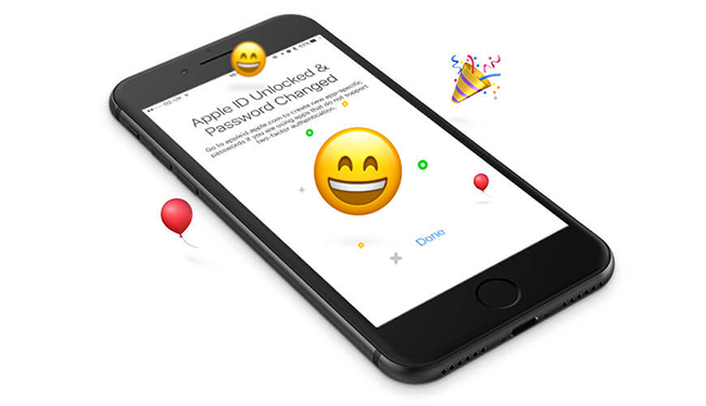A happy, unlocked iPhone