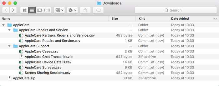 What's in your AppleCare data?